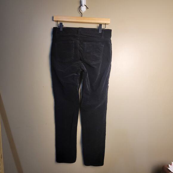 chaps Black Corduroy Pants Womens 4 Cords Straight Leg Favorite Fit - Picture 5 of 9